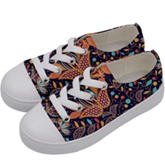 Paisley Kids  Low Top Canvas Sneakers