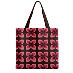 Beauty Is Anything Zipper Grocery Tote Bag by WensdaiAmbrose