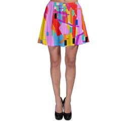 Confetti Nights 2a Skater Skirt by impacteesstreetweartwo