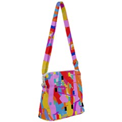 Confetti Nights 2a Zipper Messenger Bag by impacteesstreetweartwo