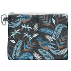 Birds In The Nature Canvas Cosmetic Bag (xxl) by Sobalvarro