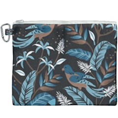 Birds In The Nature Canvas Cosmetic Bag (xxxl) by Sobalvarro