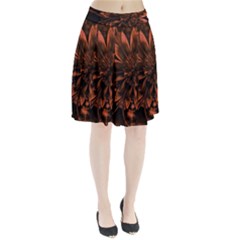 Fractal Painting Flower Texture Pleated Skirt by Pakrebo