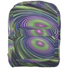 Fractal Pastel Fantasy Colorful Full Print Backpack by Pakrebo