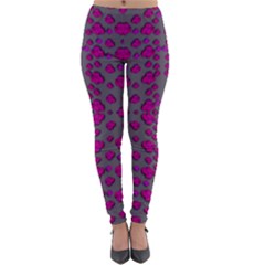 Roses So Beautiful Just For Love From Sky Lightweight Velour Leggings