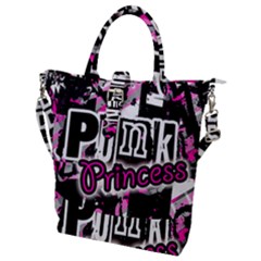 Punk Princess Buckle Top Tote Bag by ArtistRoseanneJones
