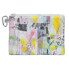 Graffiti Graphic Canvas Cosmetic Bag (xl) by ArtistRoseanneJones