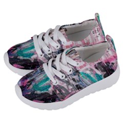 Graffiti Grunge Love Kids  Lightweight Sports Shoes by ArtistRoseanneJones