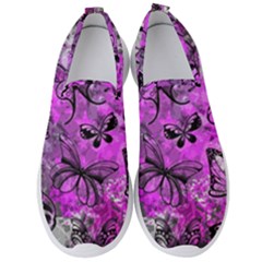 Butterfly Graffiti Men s Slip On Sneakers by ArtistRoseanneJones