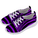 Purple Zebra Women s Lightweight Sports Shoes View2