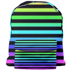 Stripes Rainbow Giant Full Print Backpack by ArtistRoseanneJones