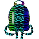 Rainbow Zebra Mini Full Print Backpack View2