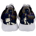 Blocks Pattern Rainbow Texture Men s Lightweight Sports Shoes View4