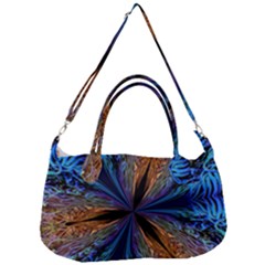 Abstract Background Kaleidoscope Removal Strap Handbag by Pakrebo