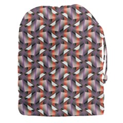 Pattern Abstract Fabric Wallpaper Drawstring Pouch (xxxl) by Pakrebo