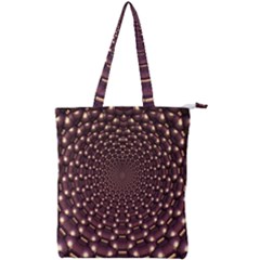 Background Sphere Balls Reflection Double Zip Up Tote Bag by Pakrebo