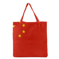 China Flag Grocery Tote Bag