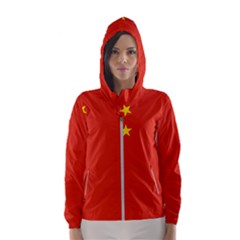 China Flag Women s Hooded Windbreaker by FlagGallery