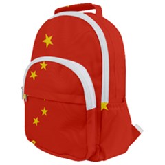 China Flag Rounded Multi Pocket Backpack by FlagGallery