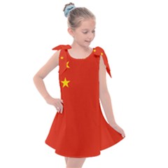 China Flag Kids  Tie Up Tunic Dress by FlagGallery