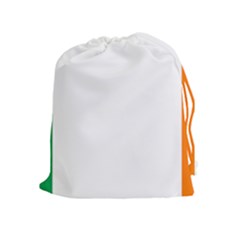 Ireland Flag Irish Flag Drawstring Pouch (xl) by FlagGallery