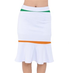 Flag Of Ireland Irish Flag Short Mermaid Skirt by FlagGallery