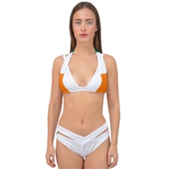 Flag Of Ireland Irish Flag Double Strap Halter Bikini Set by FlagGallery