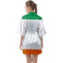Flag of Ireland Irish Flag Quarter Sleeve Kimono Robe View2