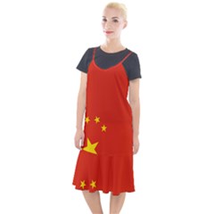 Chinese Flag Flag Of China Camis Fishtail Dress