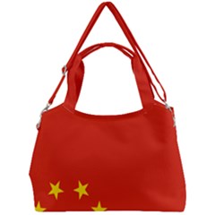 Chinese Flag Flag Of China Double Compartment Shoulder Bag