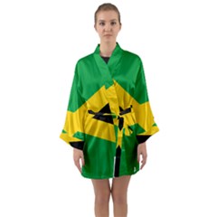 Jamaica Flag Long Sleeve Kimono Robe by FlagGallery