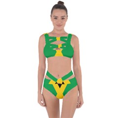 Jamaica Flag Bandaged Up Bikini Set  by FlagGallery