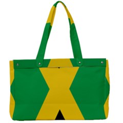 Jamaica Flag Canvas Work Bag by FlagGallery