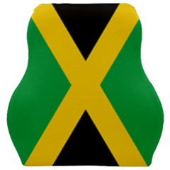 Jamaica Flag Car Seat Velour Cushion  by FlagGallery