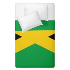 Jamaica Flag Duvet Cover Double Side (single Size) by FlagGallery