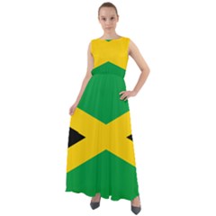 Jamaica Flag Chiffon Mesh Maxi Dress by FlagGallery