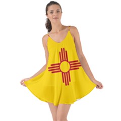 New Mexico Flag Love The Sun Cover Up by FlagGallery