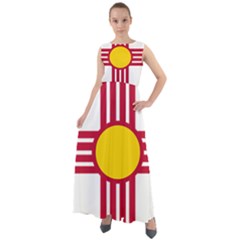 New Mexico Flag Chiffon Mesh Maxi Dress by FlagGallery