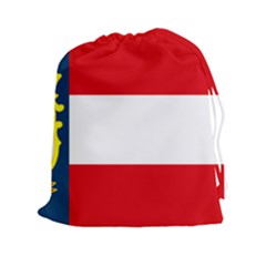 Flag Of Georgia, 1906-1920 Drawstring Pouch (xxl) by abbeyz71