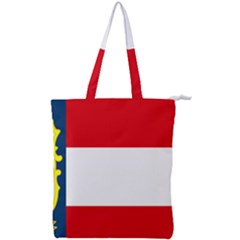 Flag Of Georgia, 1906-1920 Double Zip Up Tote Bag by abbeyz71