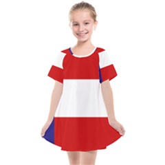 Flag Of Georgia, 1879-1902 Kids  Smock Dress