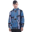 Abstract Architecture Background Men s Front Pocket Pullover Windbreaker View1