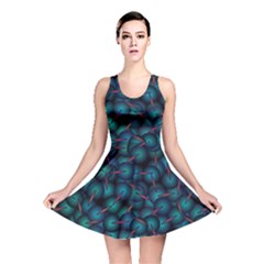 Background Abstract Textile Design Reversible Skater Dress