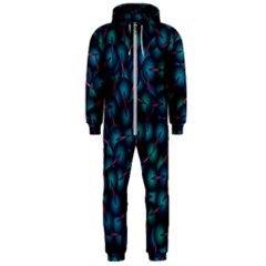 Background Abstract Textile Design Hooded Jumpsuit (men)  by Pakrebo