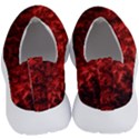 Red Abstract Fractal Background No Lace Lightweight Shoes View4