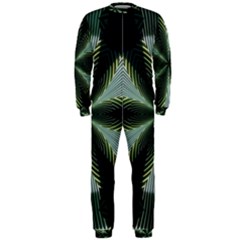 Lines Abstract Background Onepiece Jumpsuit (men)  by Pakrebo