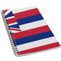 Flag Of Hawaii 5 5  X 8 5  Notebook by abbeyz71