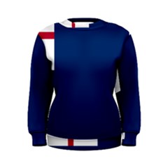 Blue Bunker Hill Flag Women s Sweatshirt by abbeyz71