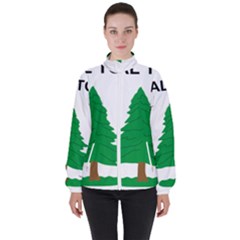 Appeal To Heaven Flag Women s High Neck Windbreaker by abbeyz71