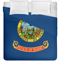 Flag Of Idaho Duvet Cover Double Side (king Size) by abbeyz71